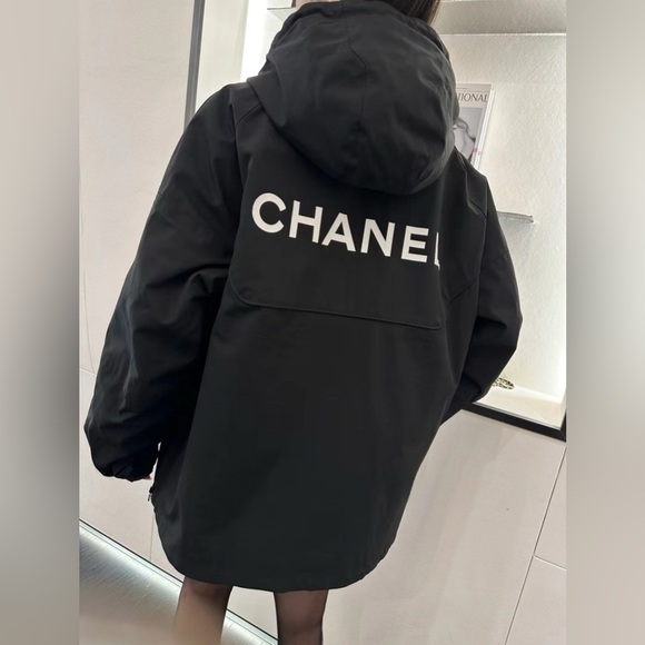 CHANEL Jackets & Blazers - Chanel Women's Black Jacket Oversized